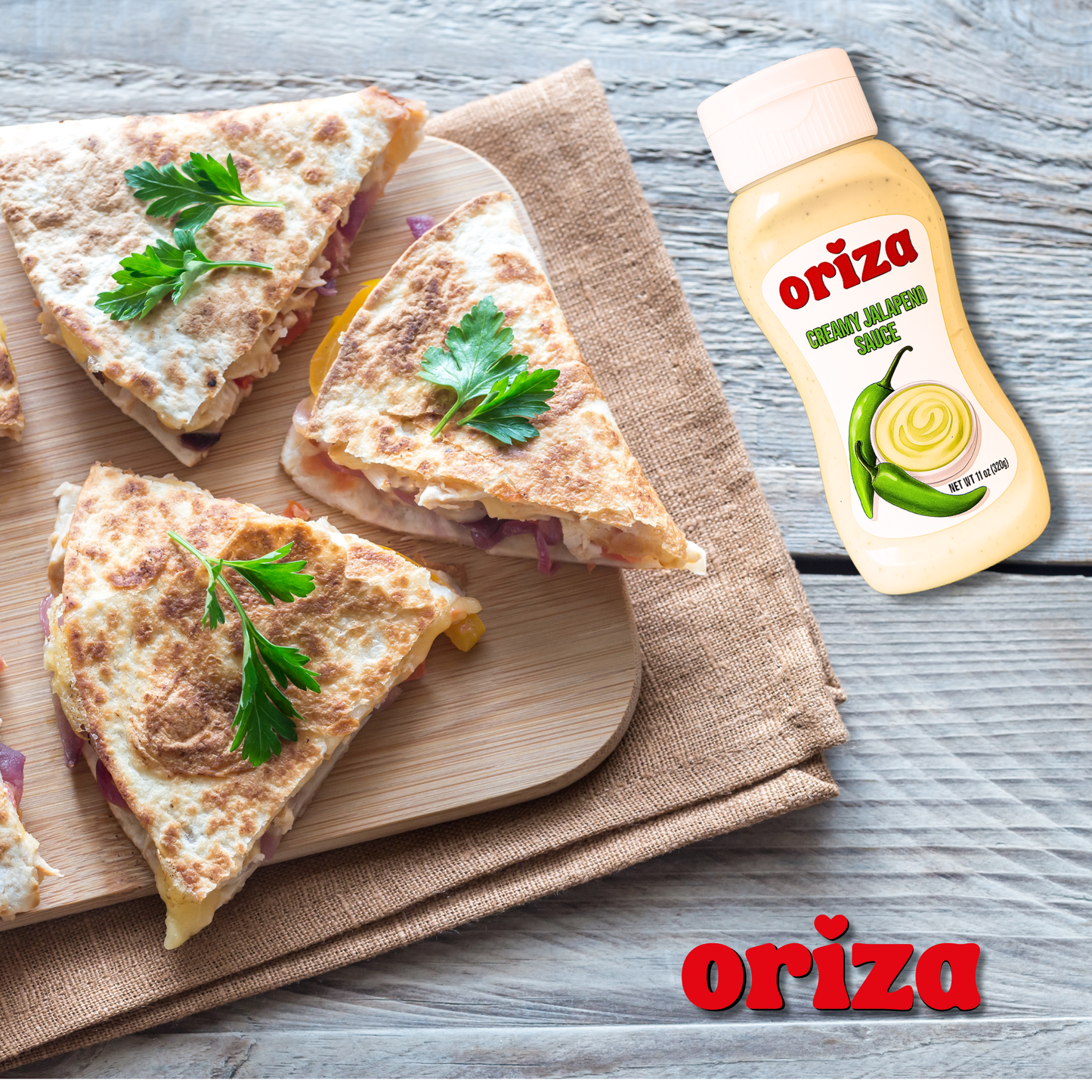 ORIZA Creamy Jalapeno Sauce 11oz