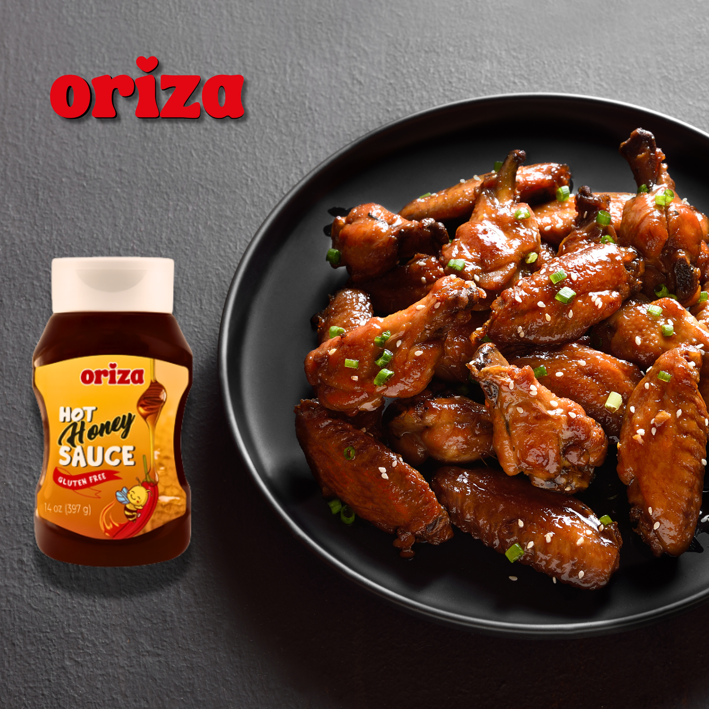 Oriza Hot Honey Sauce 14oz