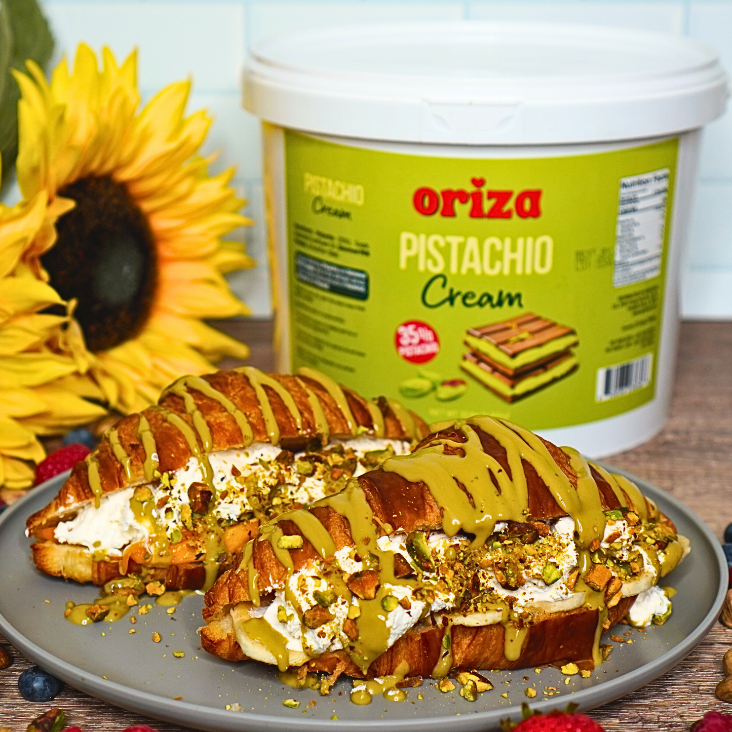 Oriza Pistachio Cream 20lbs (Pack of 2)