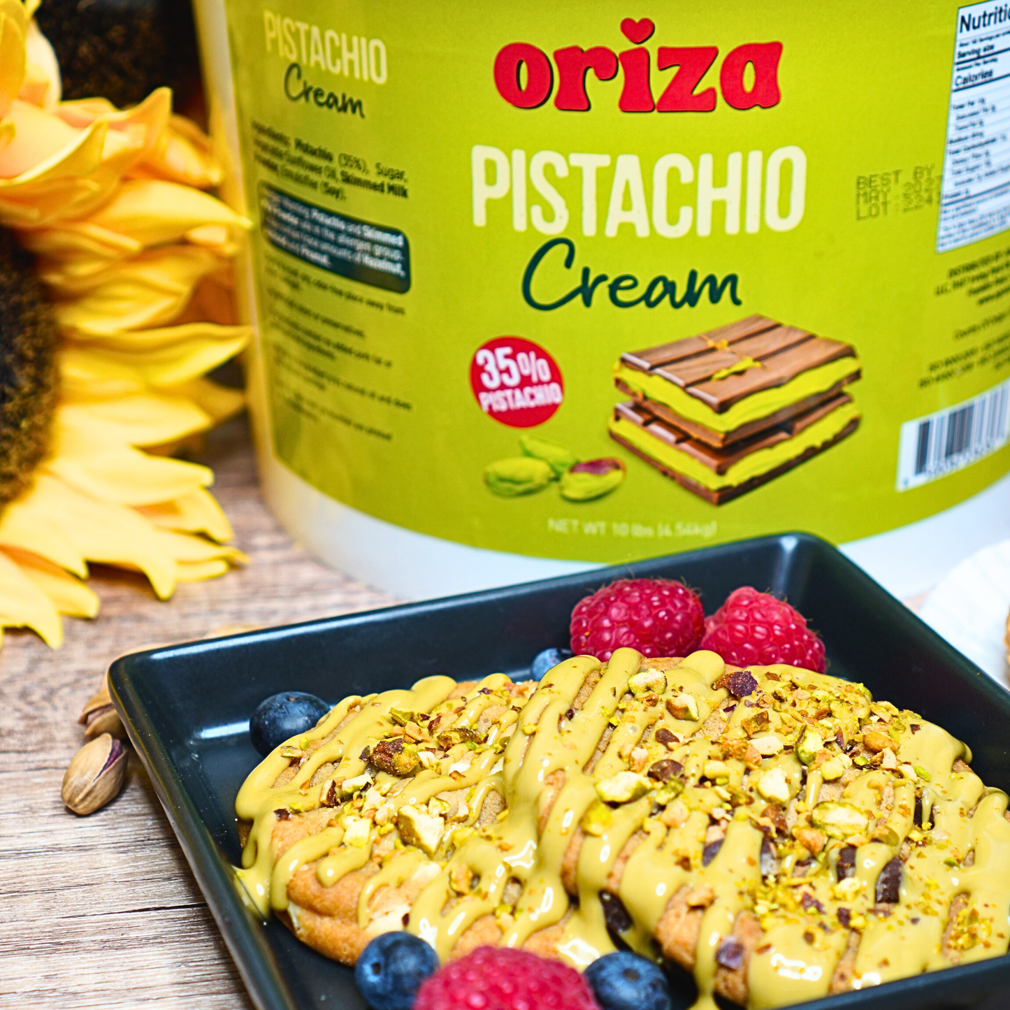 Oriza Pistachio Cream 20lbs (Pack of 2)