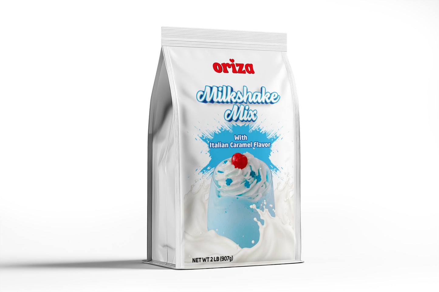 ORIZA Milkshake Mix with Italian Caramel Flavor 2 LB