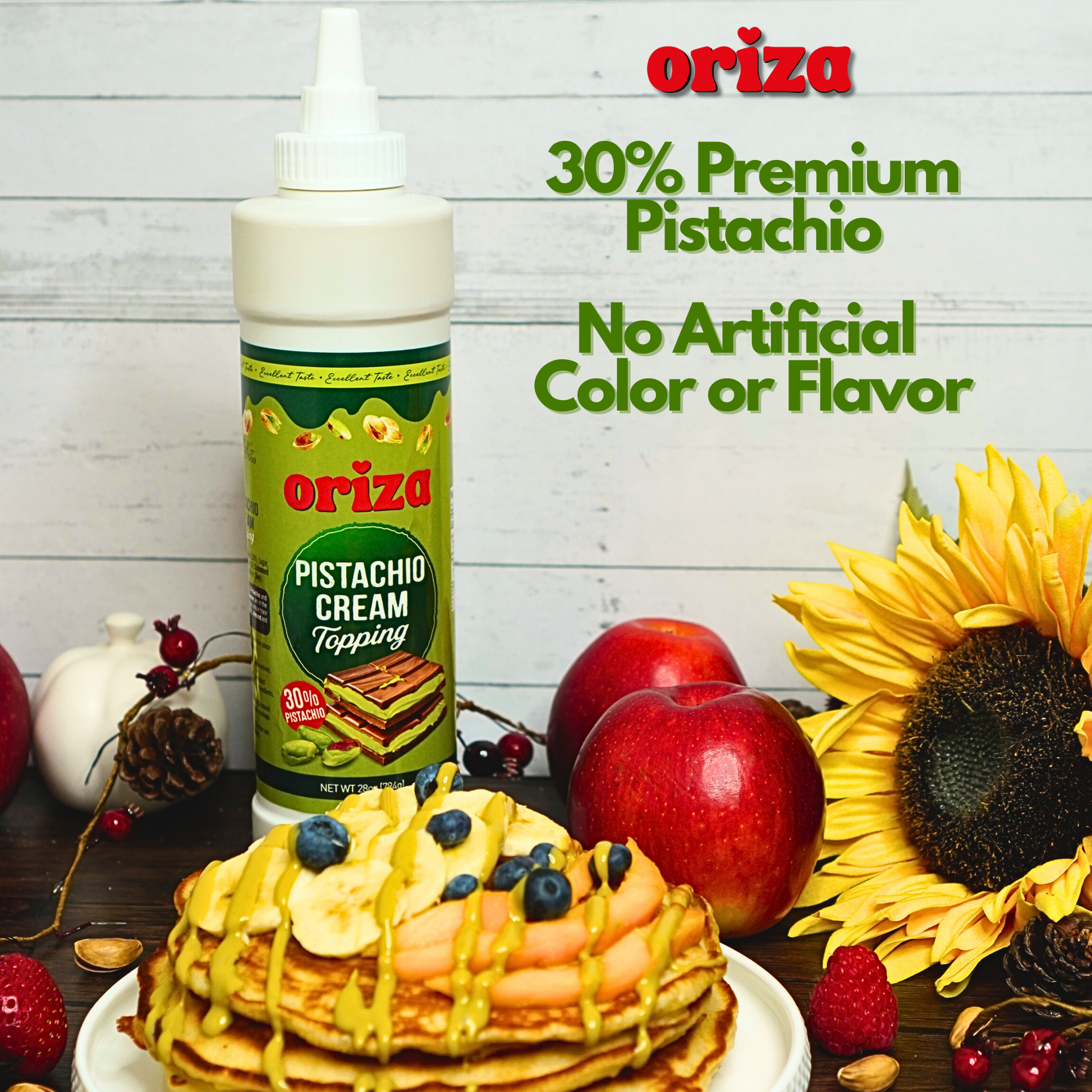 Oriza Pistachio Topping 28oz – AGRATURA Oriza Pistachio Topping 28oz – AGRATURA