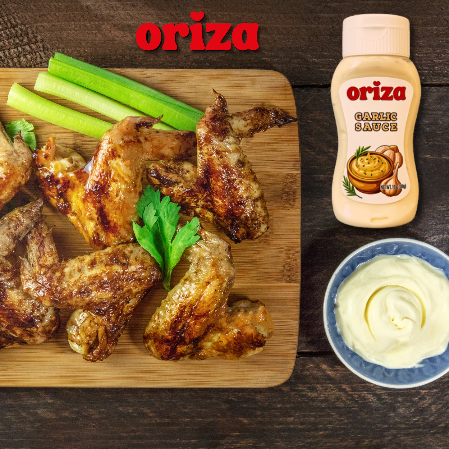ORIZA Garlic Sauce 11oz