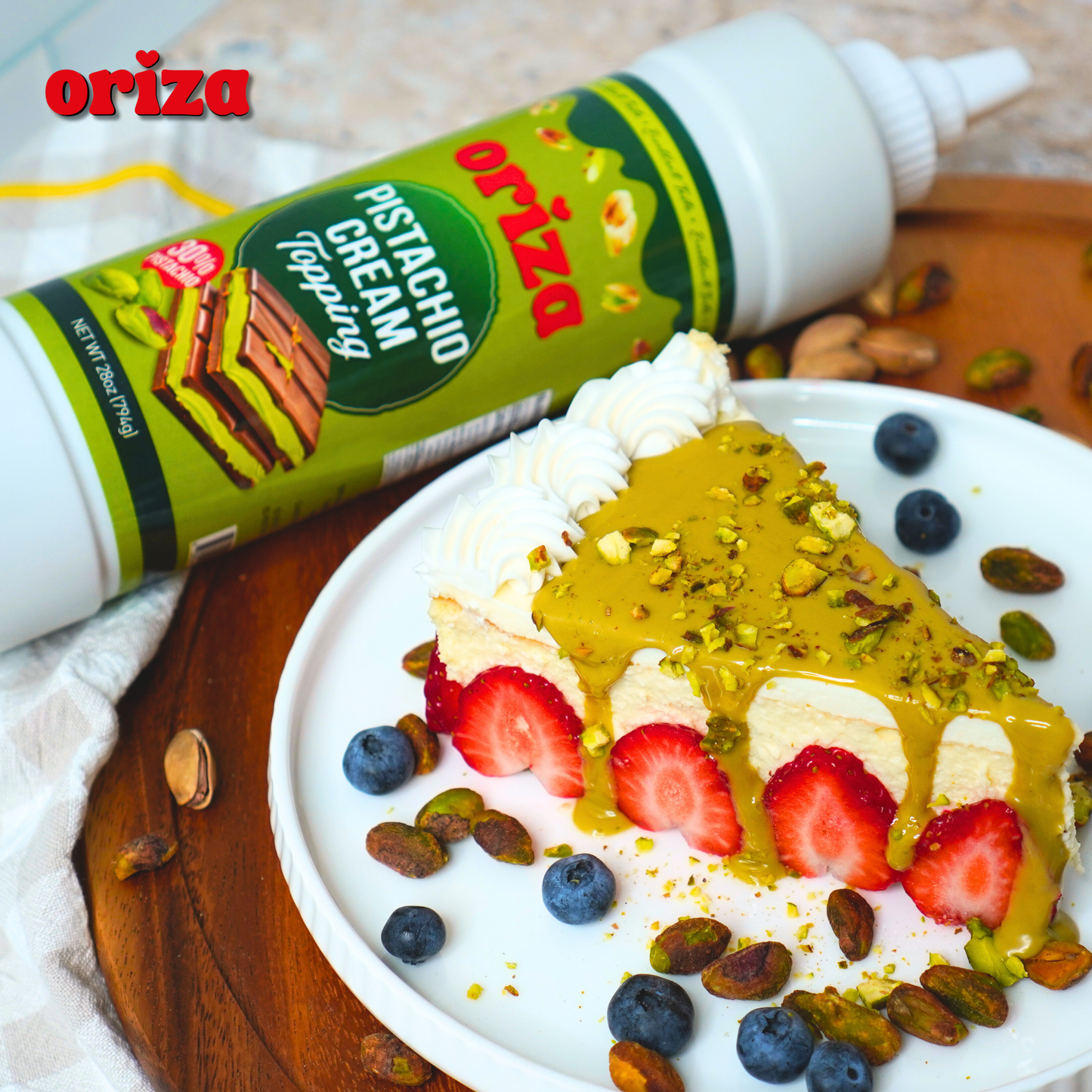 Oriza Pistachio Topping 28oz