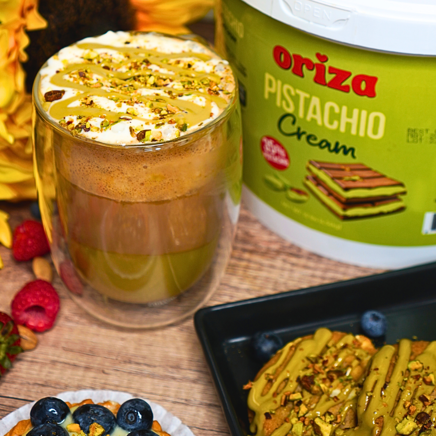 Oriza Pistachio Cream 20lbs (Pack of 2)