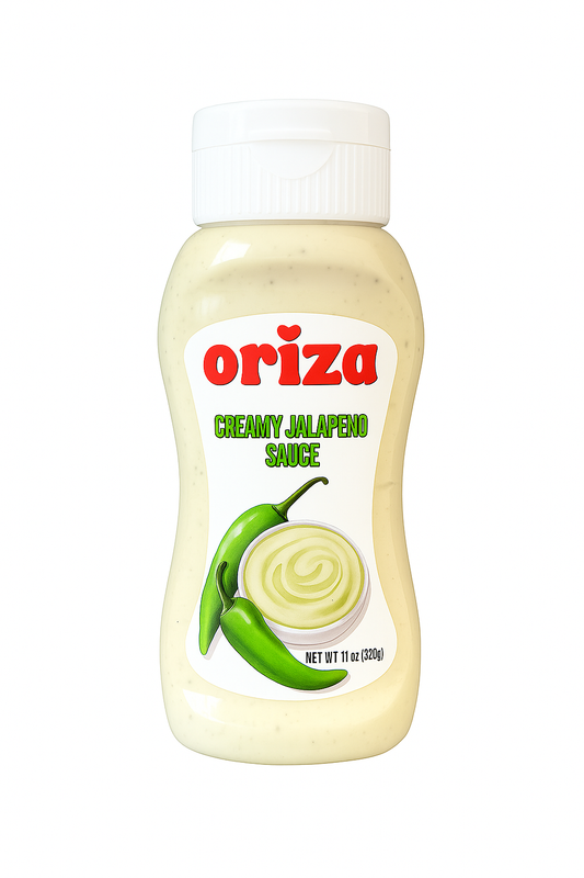 ORIZA Creamy Jalapeno Sauce 11oz (Pack of 12)