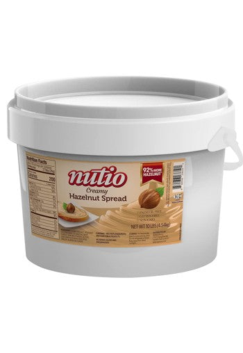 Nutio Creamy Hazelnut Spread 10lbs (Pack of 1)