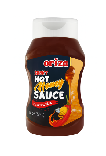 Oriza Smoky Hot Honey Sauce 14oz (Pack of 12)