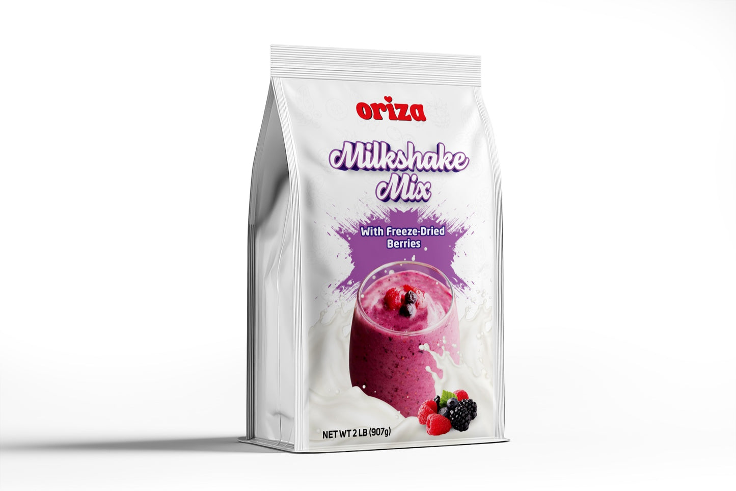 ORIZA Milkshake Mix with Freeze-Dried Berries 2 LB